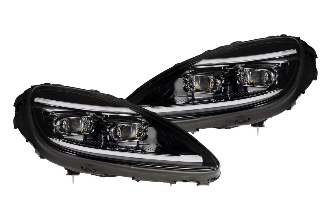 Morimoto LED Headlights Corvette C6 (05-13) XB Evo with White or Amber DRL LF2-460