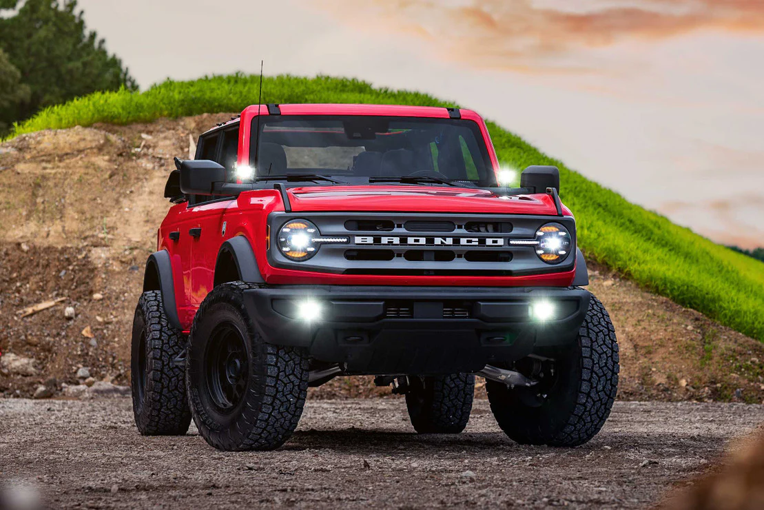Morimoto XB LED Headlights Ford Bronco (2021-2025) White / Amber / RGB DRL - Image 11