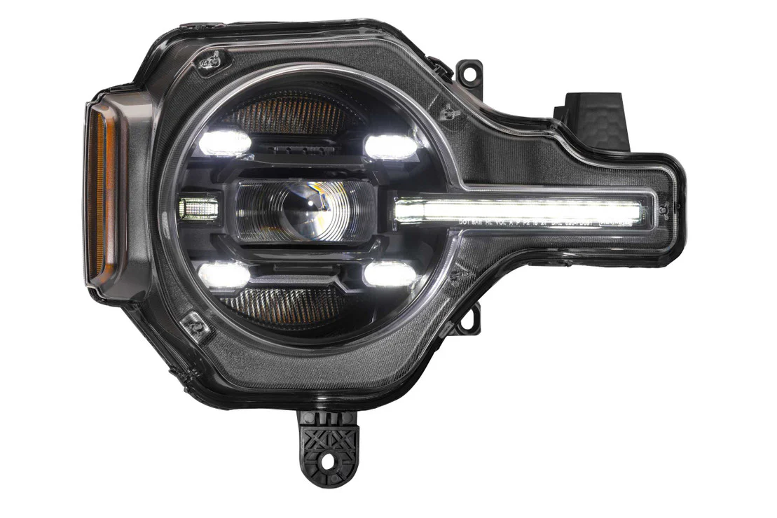 Morimoto XB LED Headlights Ford Bronco (2021-2025) White / Amber / RGB DRL - Image 3