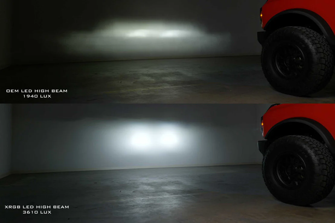 Morimoto XB LED Headlights Ford Bronco (2021-2025) White / Amber / RGB DRL - Image 36