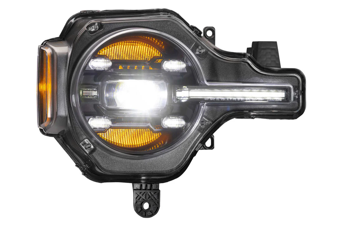 Morimoto XB LED Headlights Ford Bronco (2021-2025) White / Amber / RGB DRL - Image 5