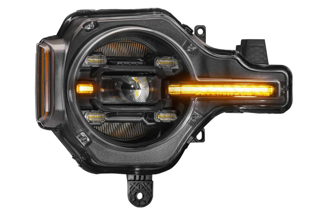 Morimoto XB LED Headlights Ford Bronco (2021-2025) White / Amber / RGB DRL - Image 6
