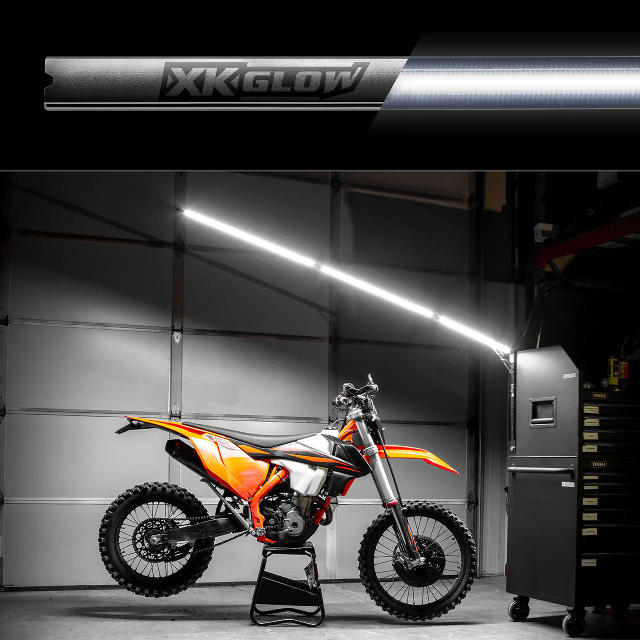 XKGlow Nite Stix Foldable Overhead Led Work Lights - 2ft/ 5ft/ 8ft Lighted Length - Image 5