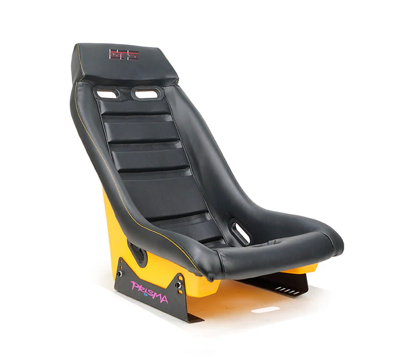 NRG Bucket Seat (Fixed Back) Retro Prisma GT Series - Includes Side Mount Bracket - Image 3