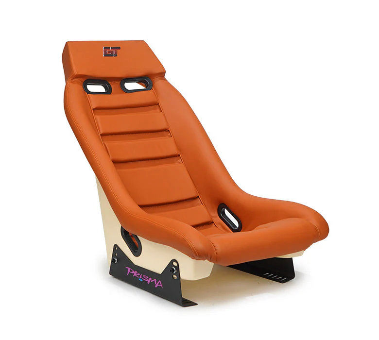 NRG Bucket Seat (Fixed Back) Retro Prisma GT Series - Includes Side Mount Bracket - Image 9