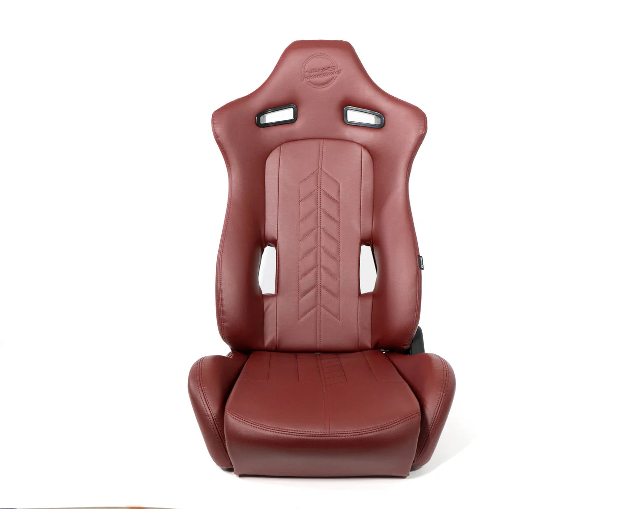 NRG Racing Reclinable Racing Seat (Arrow Style) Cloth or Vinyl - Black / Maroon / Grey / Red - Image 14