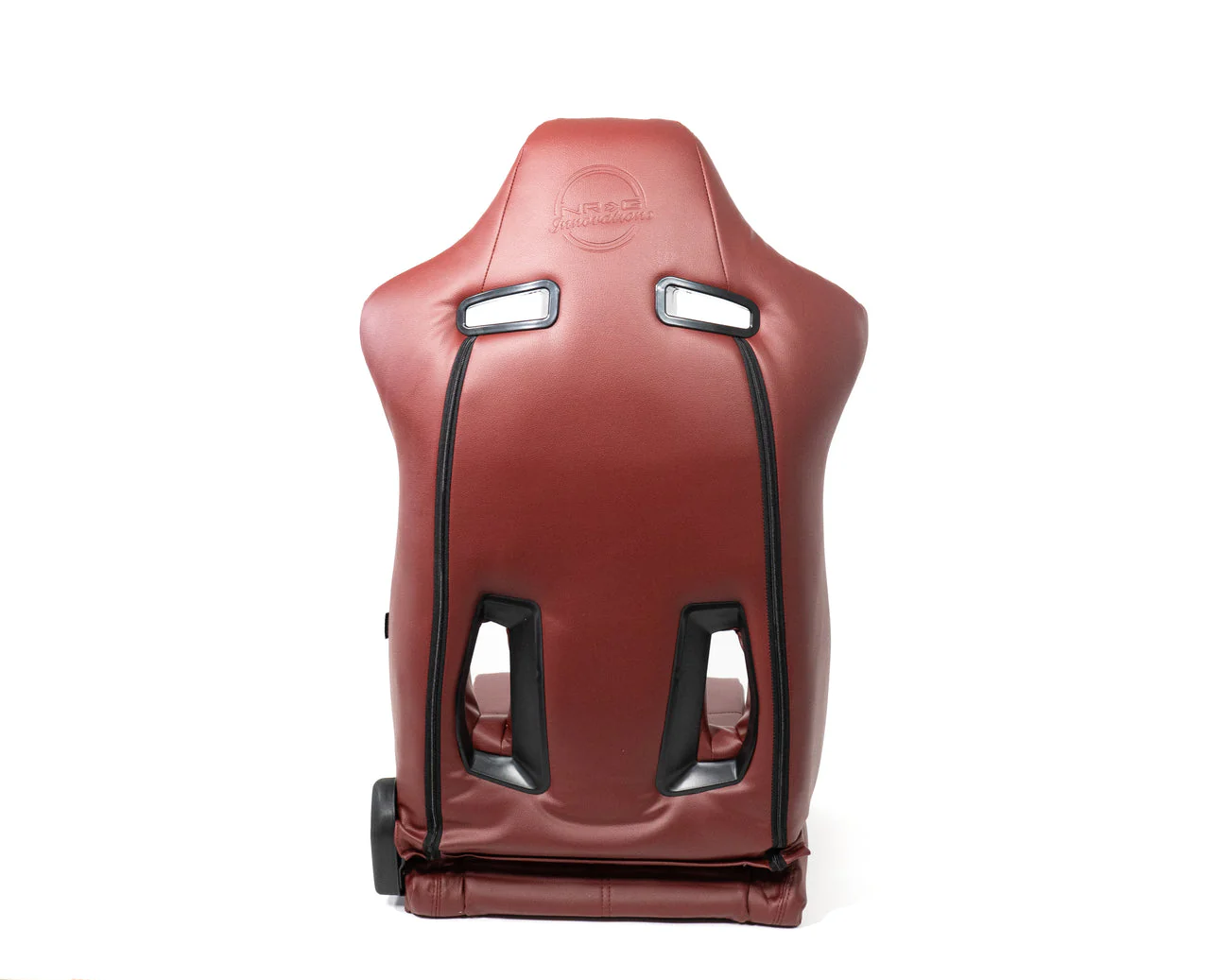 NRG Racing Reclinable Racing Seat (Arrow Style) Cloth or Vinyl - Black / Maroon / Grey / Red - Image 15