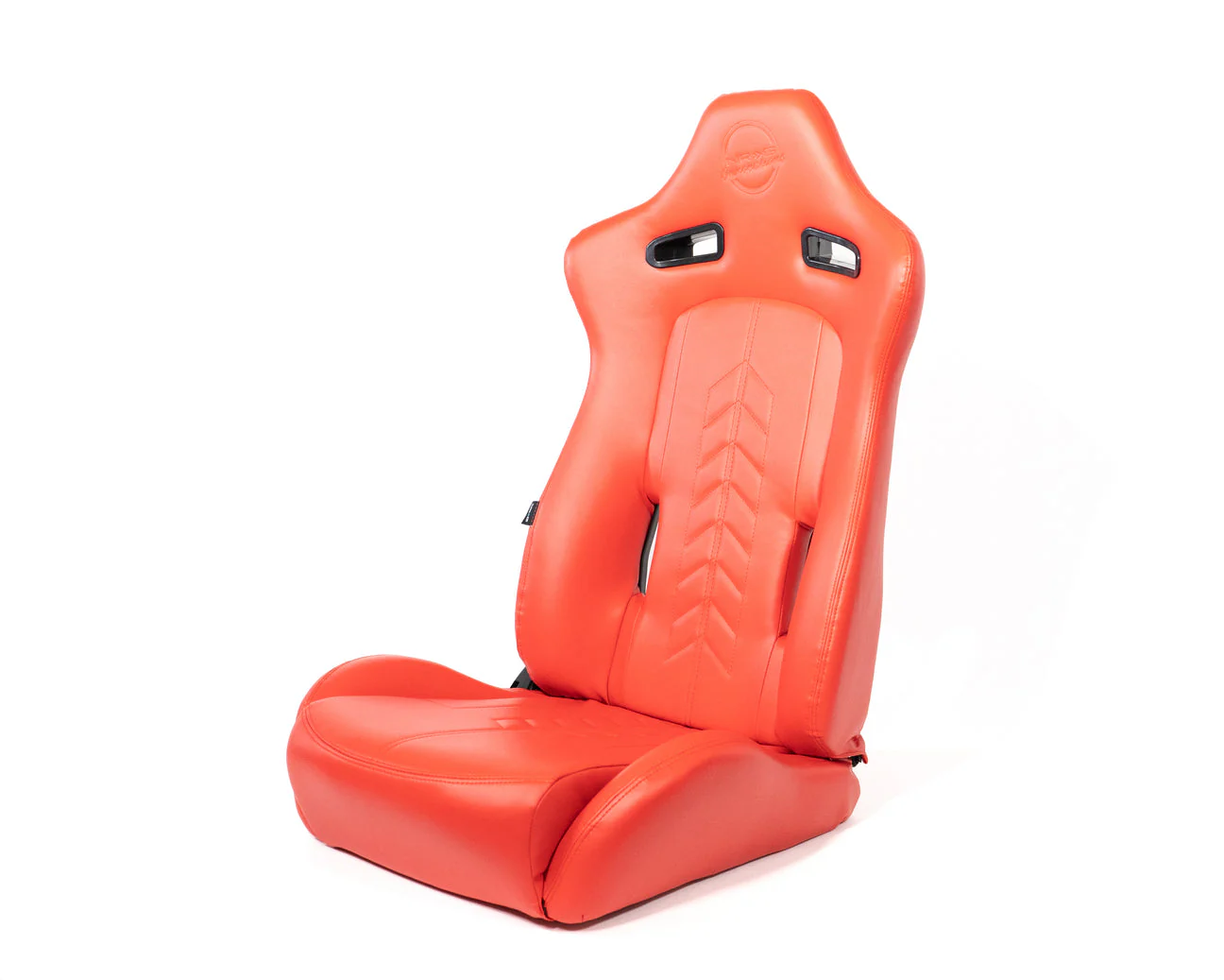 NRG Racing Reclinable Racing Seat (Arrow Style) Cloth or Vinyl - Black / Maroon / Grey / Red - Image 17