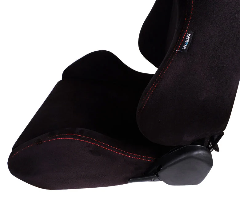 NRG Racing Reclinable Racing Seat (Type-R Style) Pair of Black or Red RSC-200 - Image 12