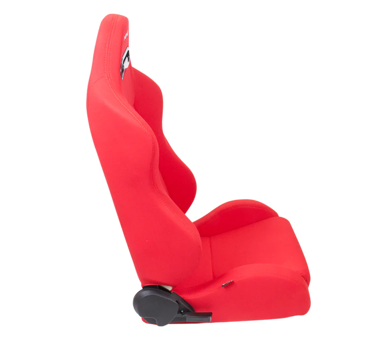 NRG Racing Reclinable Racing Seat (Type-R Style) Pair of Black or Red RSC-200 - Image 8