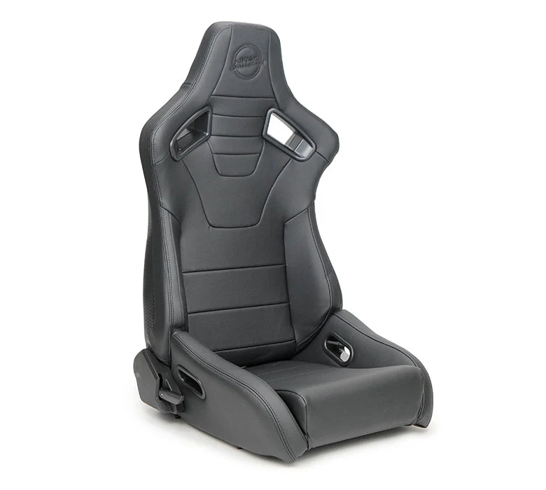 NRG Racing Reclinable Racing Seat (Omega - Vinyl Leather) Pair - Black or Red RSC-750