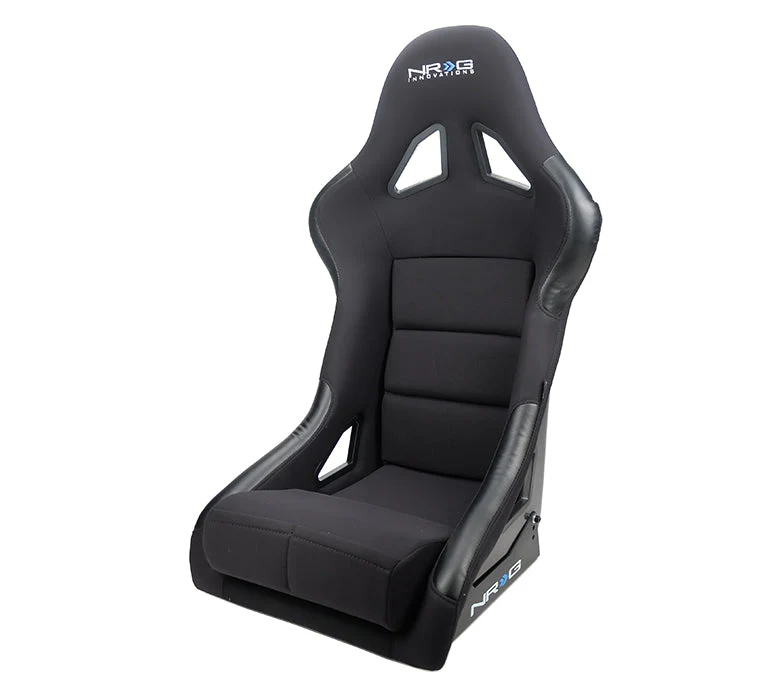 NRG Racing Seats (Small or Medium, Fixed Back) FRP Fiberglass Bucket - Black FRP-311 / FRP-330 - Image 2