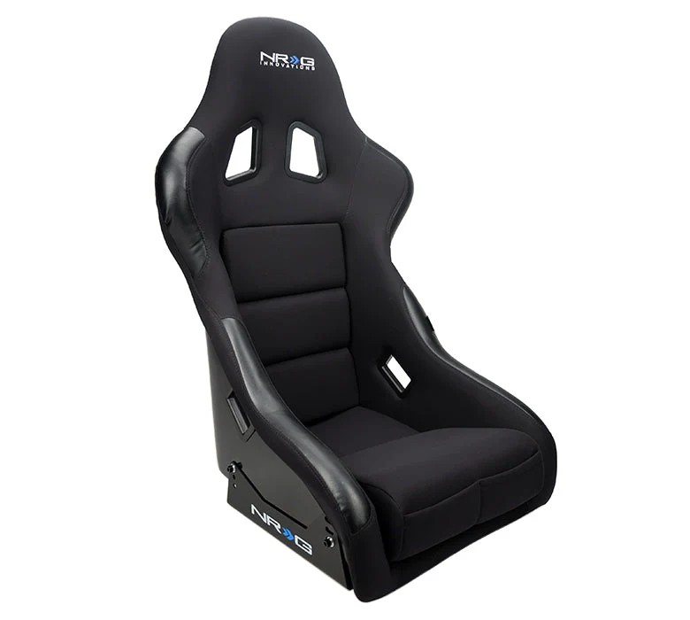 NRG Racing Seats (Small or Medium, Fixed Back) FRP Fiberglass Bucket - Black FRP-311 / FRP-330 - Image 8