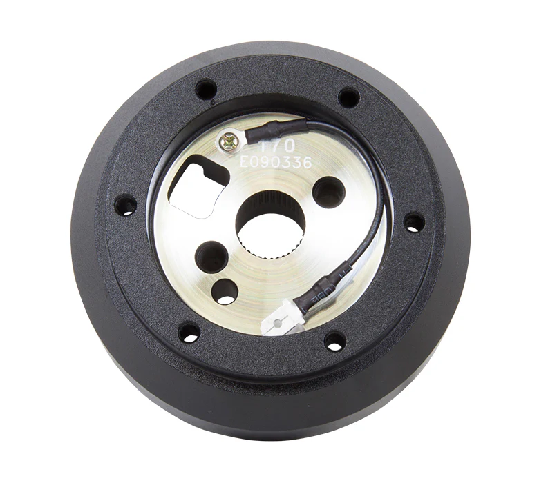 NRG Short Hub Adapter for Ididit & Flaming River Steering Columns with Black or Polished Aluminum Finish - Image 2
