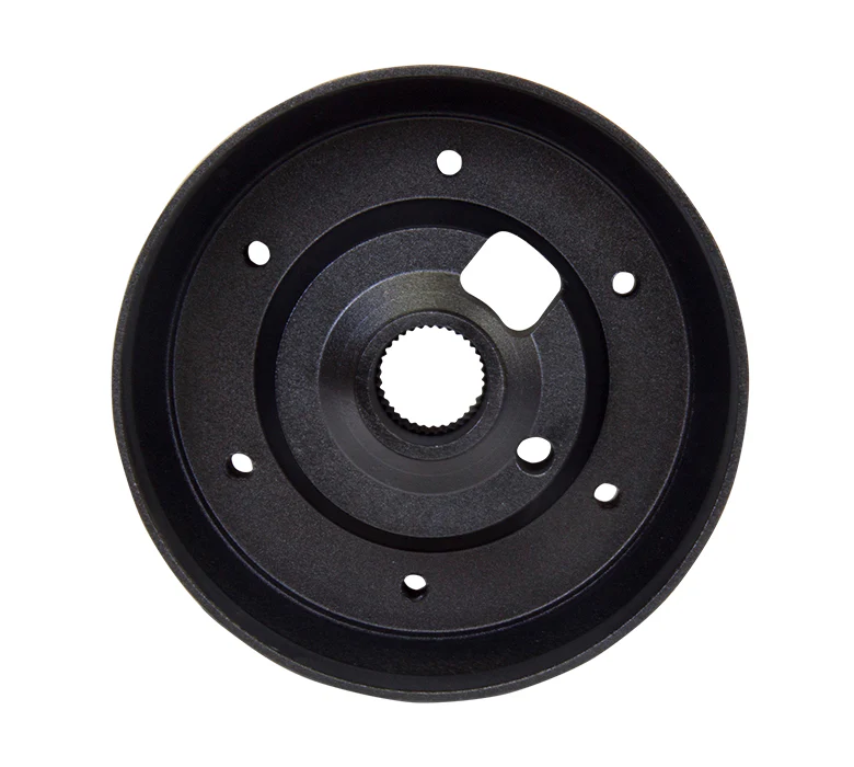 NRG Short Hub Adapter for Ididit & Flaming River Steering Columns with Black or Polished Aluminum Finish - Image 3