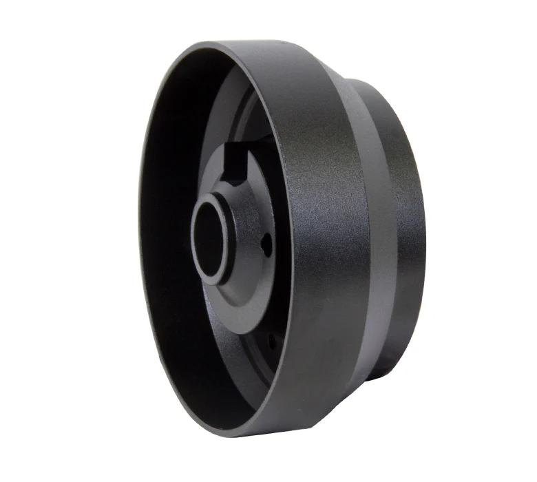 NRG Short Hub Adapter for Ididit & Flaming River Steering Columns with Black or Polished Aluminum Finish - Image 4