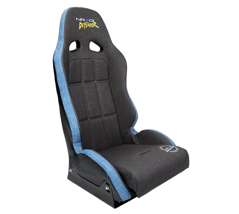 NRG Waterproof Racing Seat (Fixed Back, Suspension Bucket) Offroad Defender 4x4 / UTV Series - Includes Side Mount Bracket DF-100 - Image 3