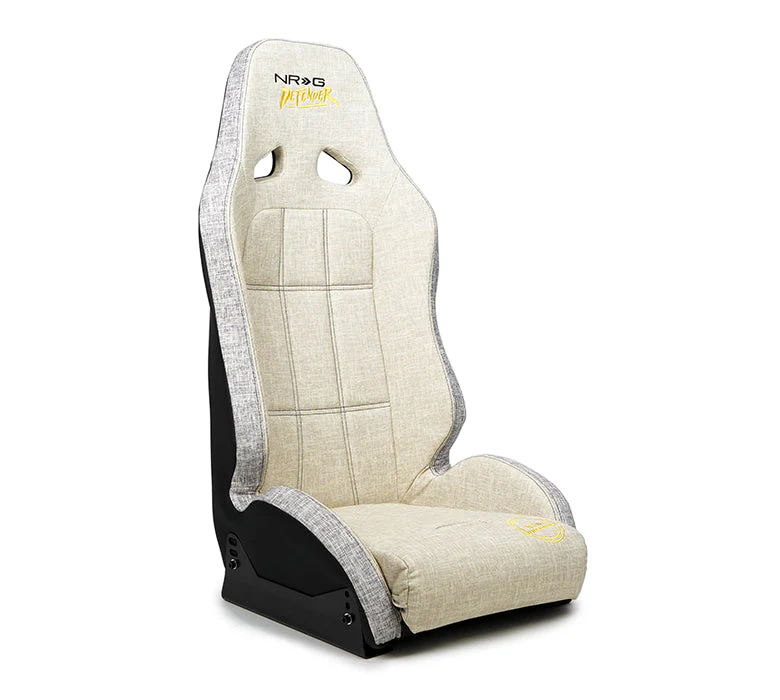 NRG Waterproof Racing Seat (Fixed Back, Suspension Bucket) Offroad Defender 4x4 / UTV Series - Includes Side Mount Bracket DF-100 - Image 4