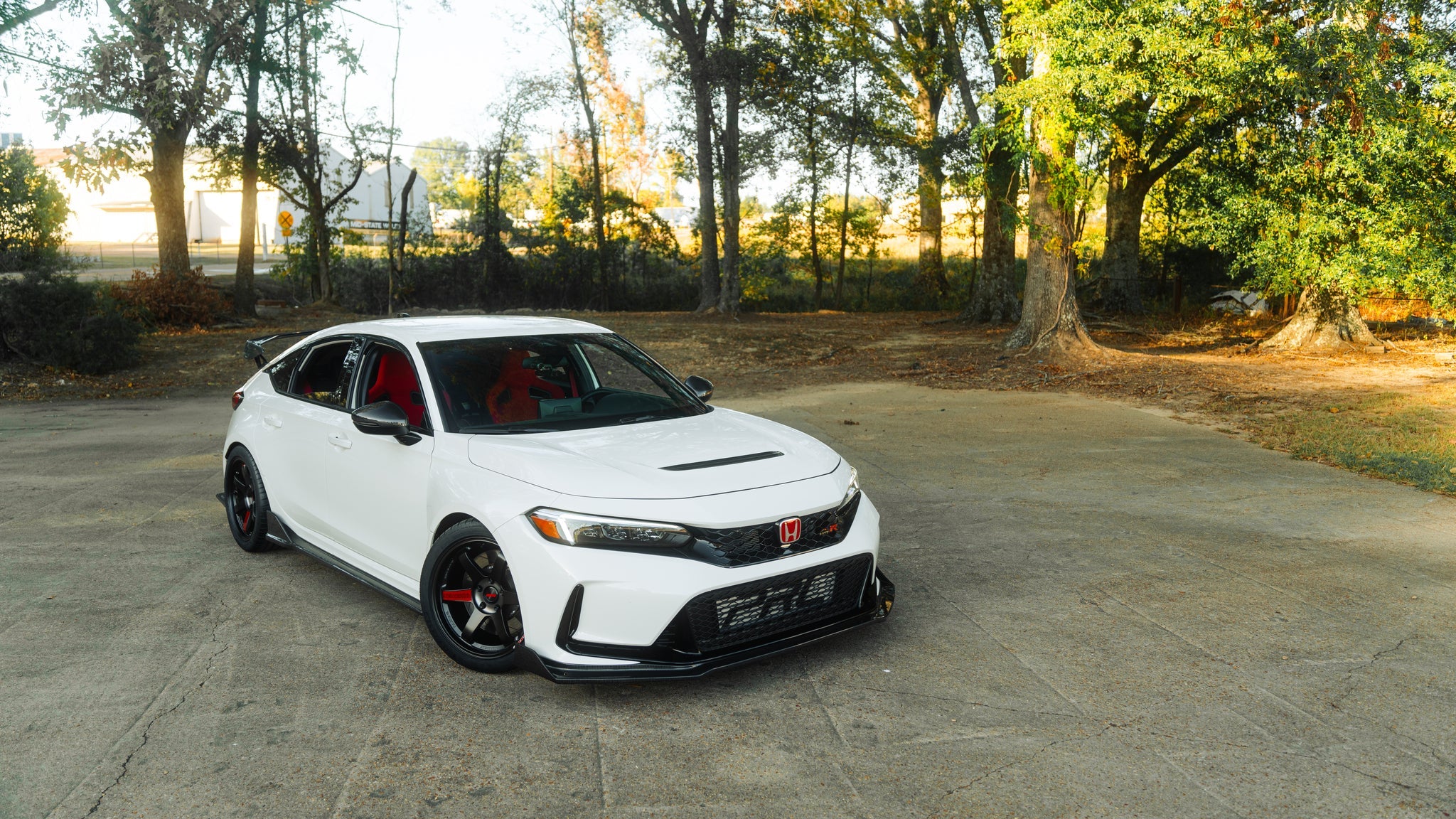 OLM Engine Hood Duct Cover Honda Civic Type R FL5 (23-25) Glossy Carbon Fiber - Image 5