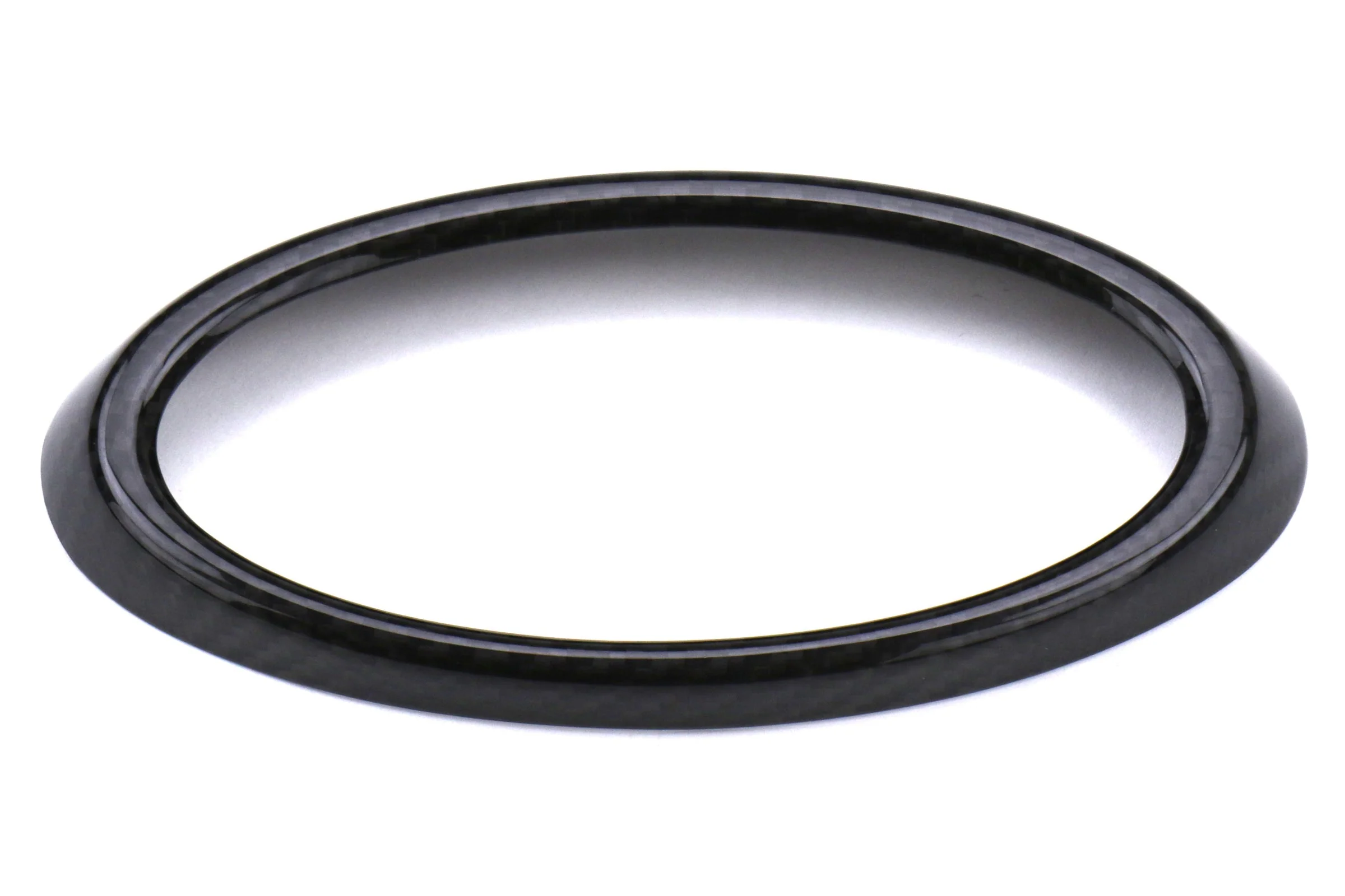 OLM Emblem Frame Overlay Subaru WRX / WRX STI (18-21) Front - Dry Carbon Fiber - Image 3