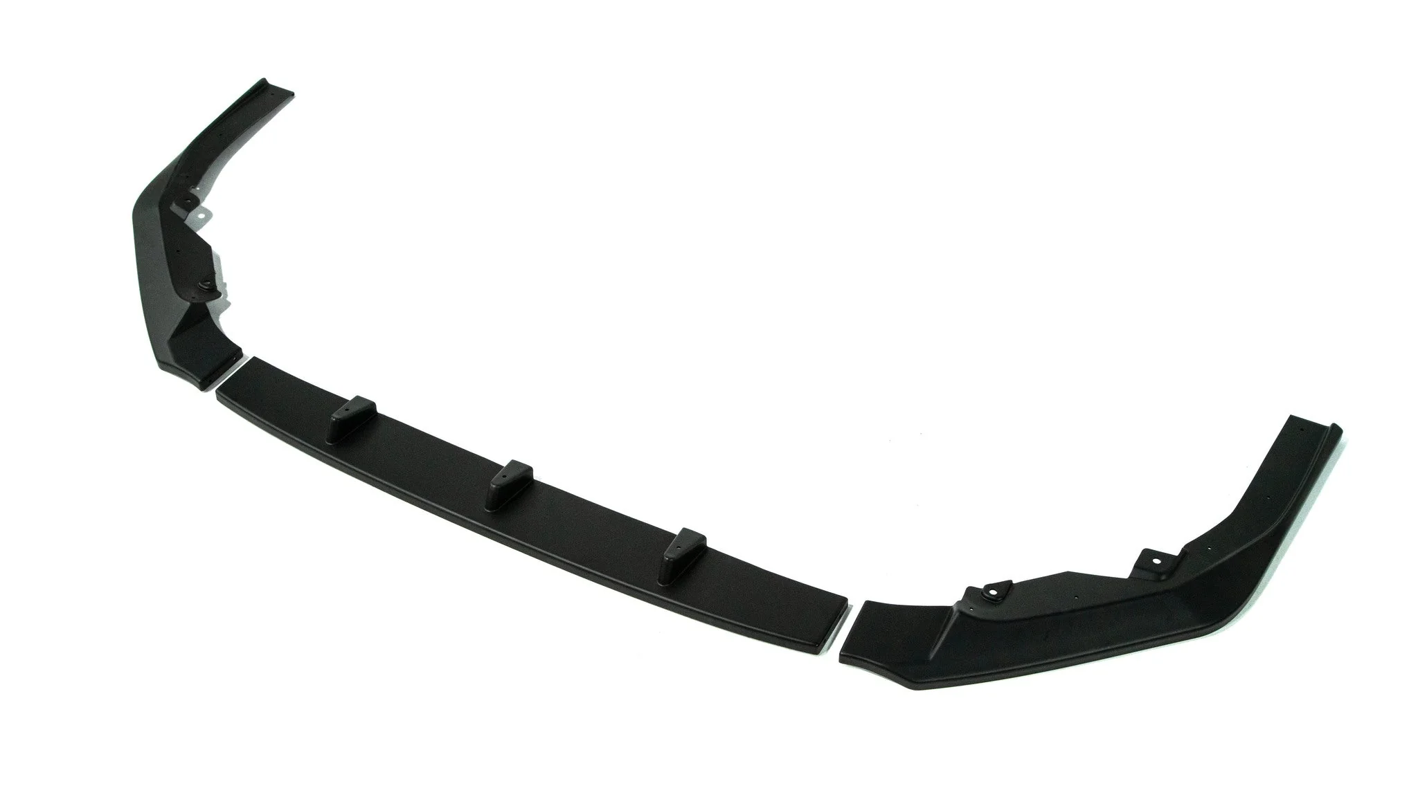 OLM Front Lip Kit Subaru WRX (2022-2025) [RD1 Style 3-Piece] ABS - Matte Black - Image 2