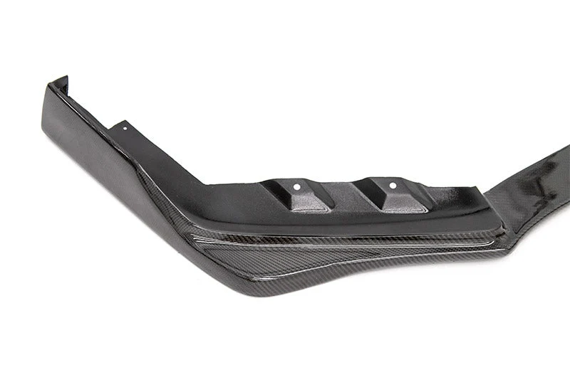 OLM Front Lip Kit Subaru WRX/ WRX STI (2018-2021) [JDM Style] Glossy Carbon Fiber - Image 4