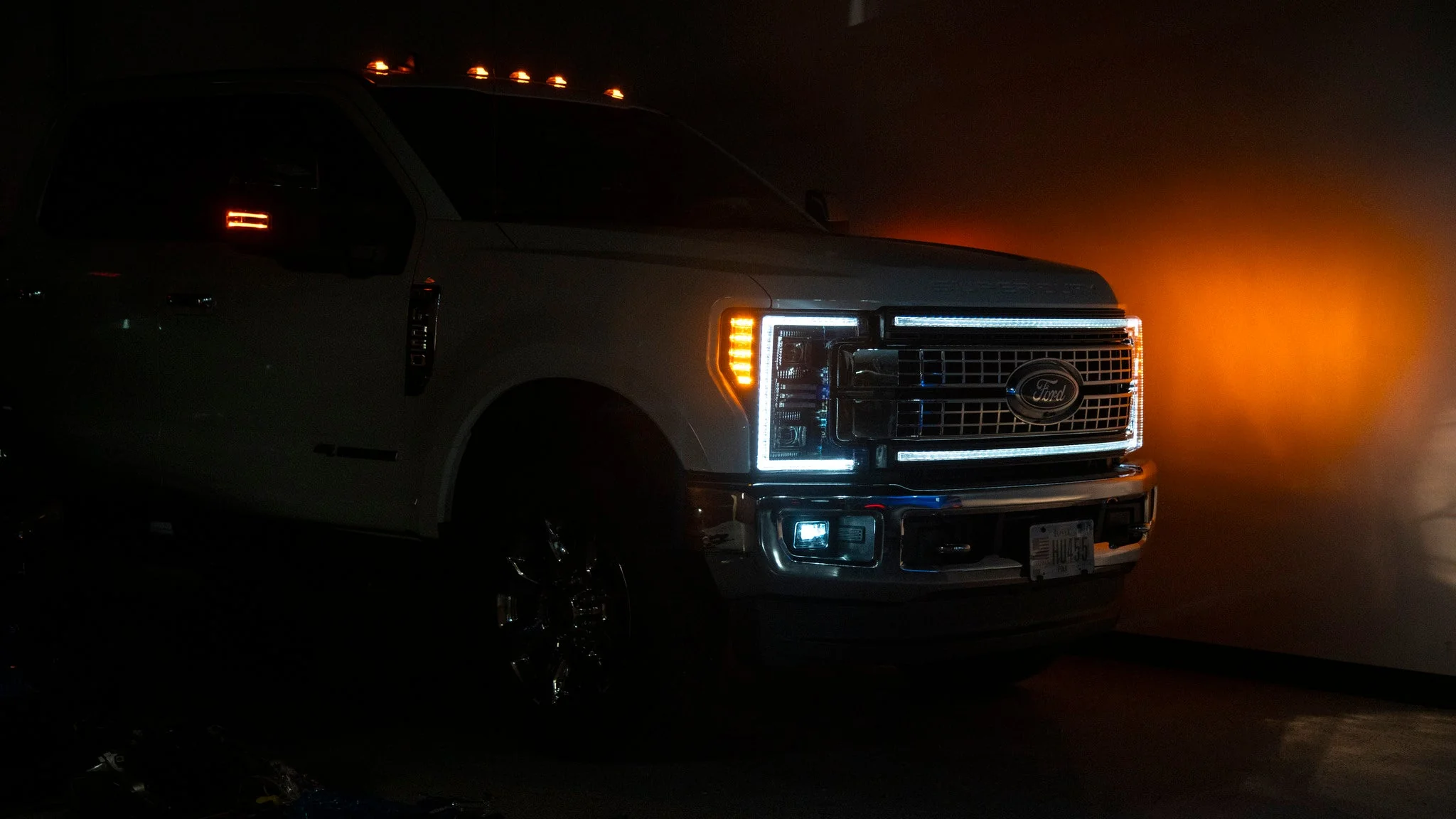 OLM LED Fog Lights Ford F150 (15-20) F250 / F350 Super Duty (17-22) Black Housing - Image 3