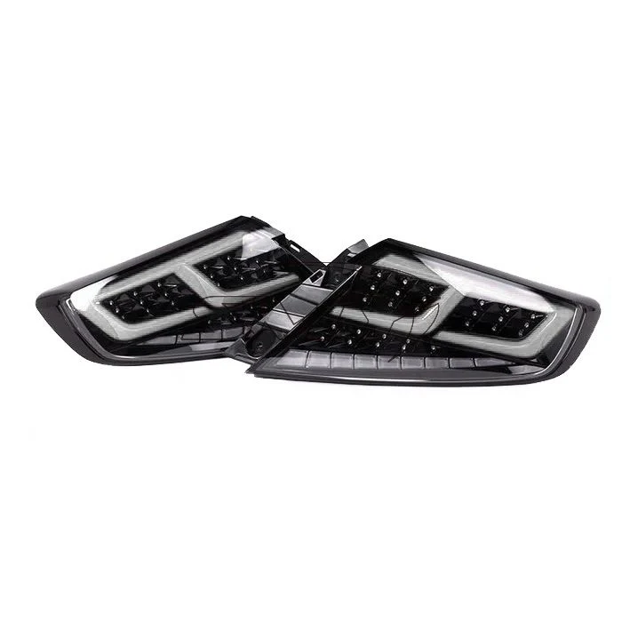 OLM LED Tail Lights Subaru WRX (2022-2025) Spec-AR w/ Clear or Smoke Lens - White or Red Bar - Image 8