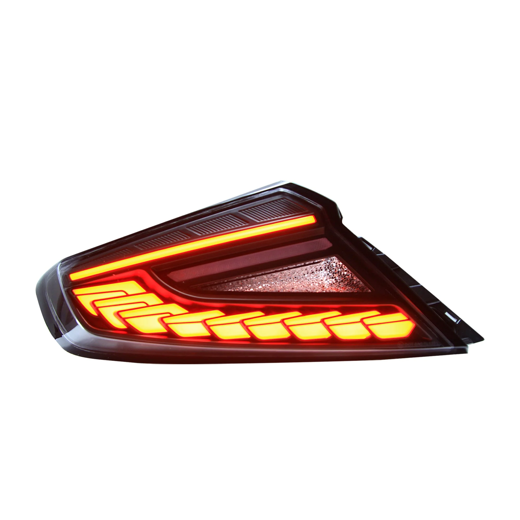 OLM LED Tail Lights Subaru WRX VB (2022-2026) Phantom Spec - Clear Lens Red Optic OLME.47005.1-CR - Image 4