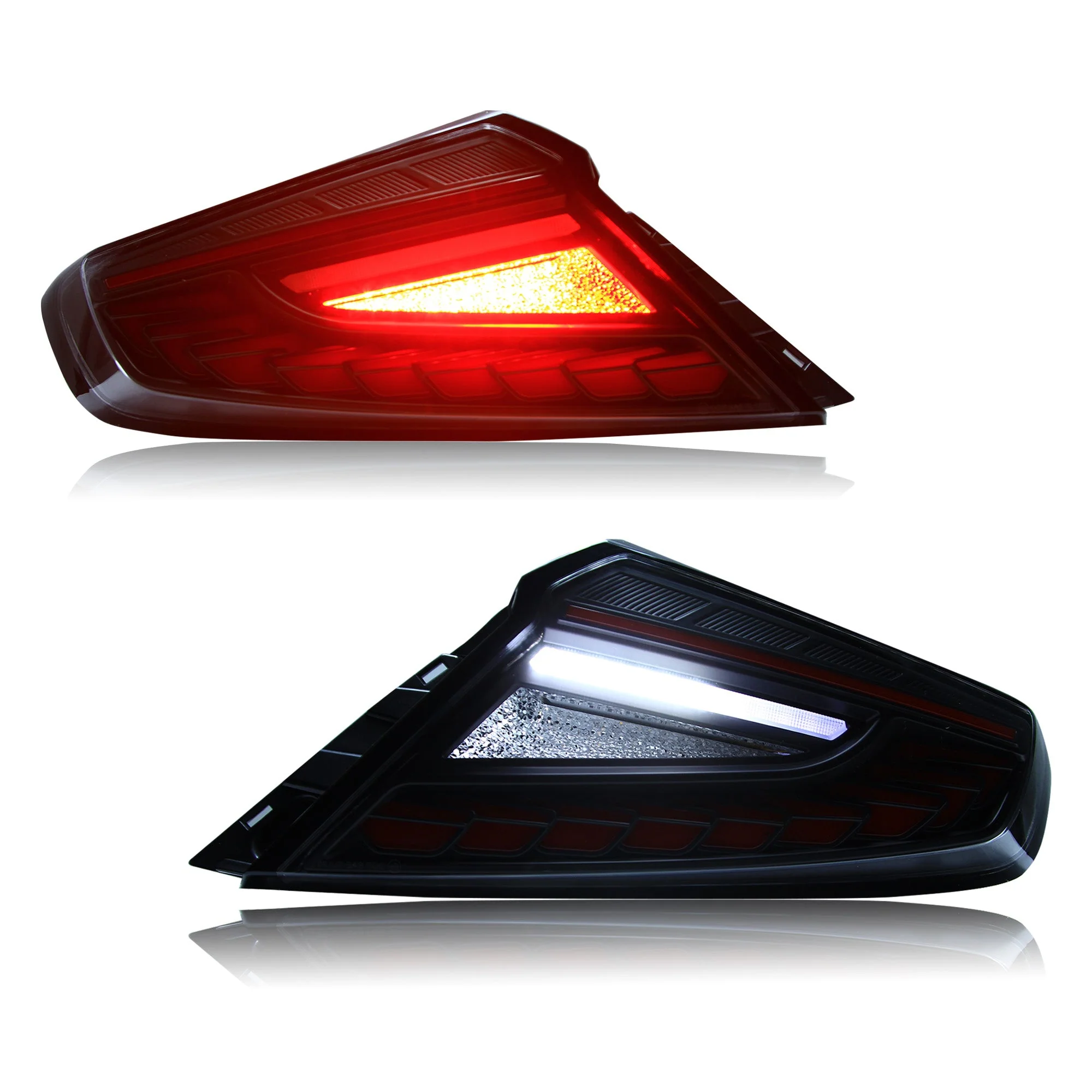 OLM LED Tail Lights Subaru WRX VB (2022-2026) Phantom Spec - Clear Lens Red Optic OLME.47005.1-CR - Image 7