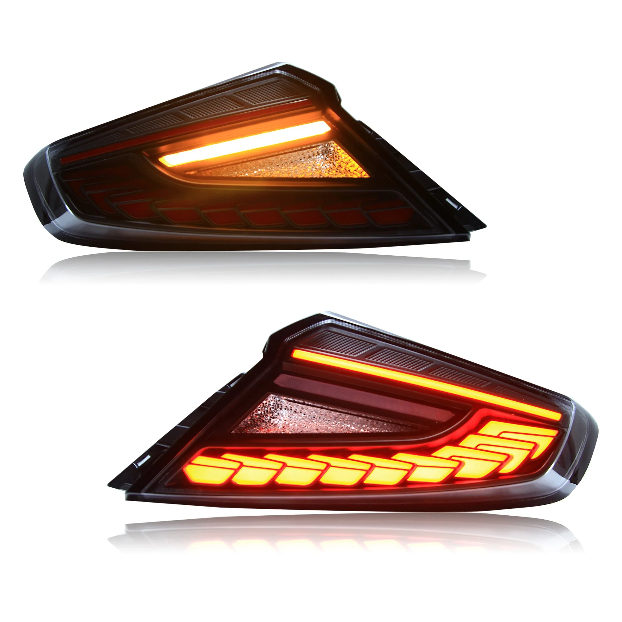 OLM LED Tail Lights Subaru WRX VB (2022-2026) Phantom Spec - Clear Lens Red Optic OLME.47005.1-CR - Image 8