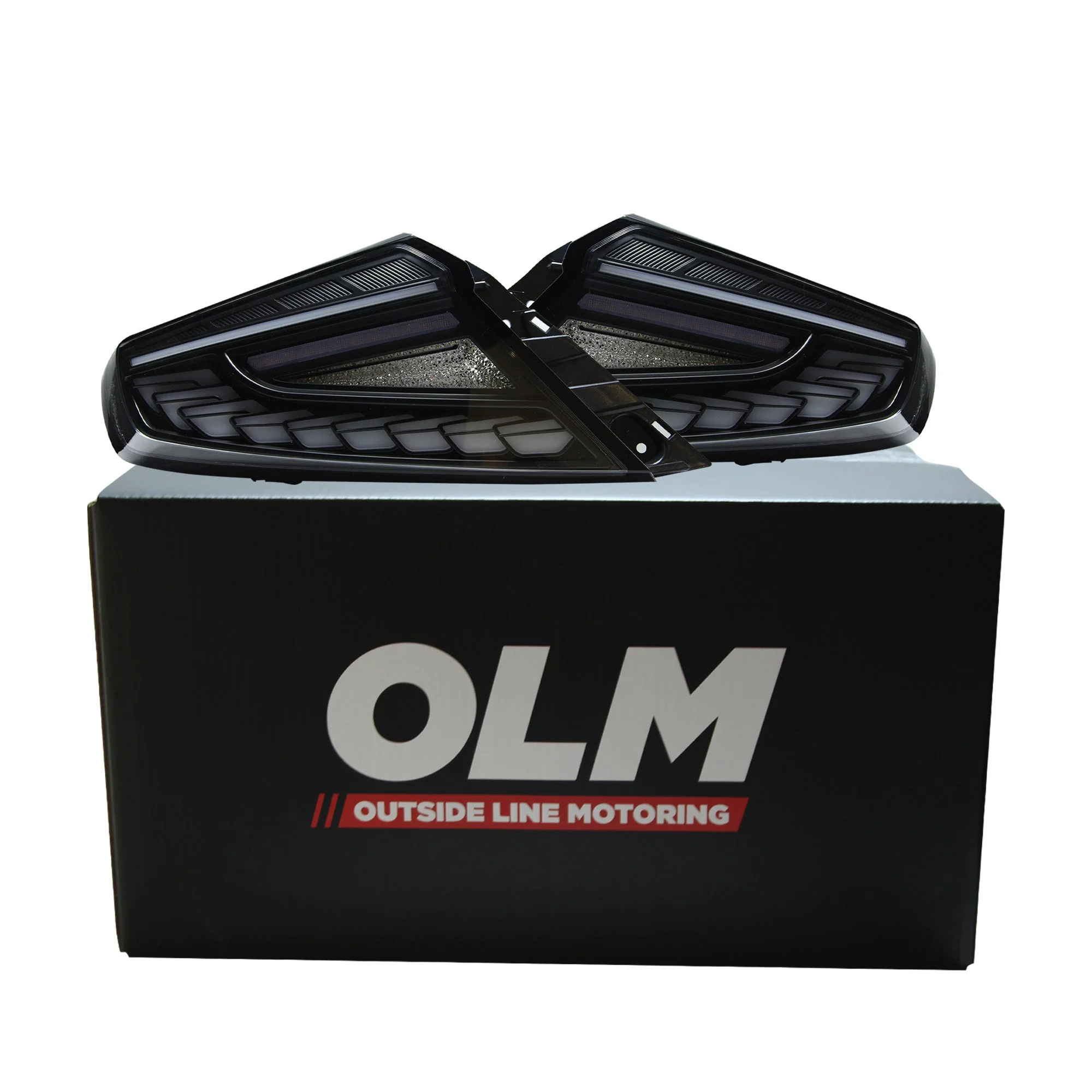OLM LED Tail Lights for Subaru WRX (2022-2025) Phantom Spec - Clear Lens White Optic OLME.47005.1-CW - Image 3