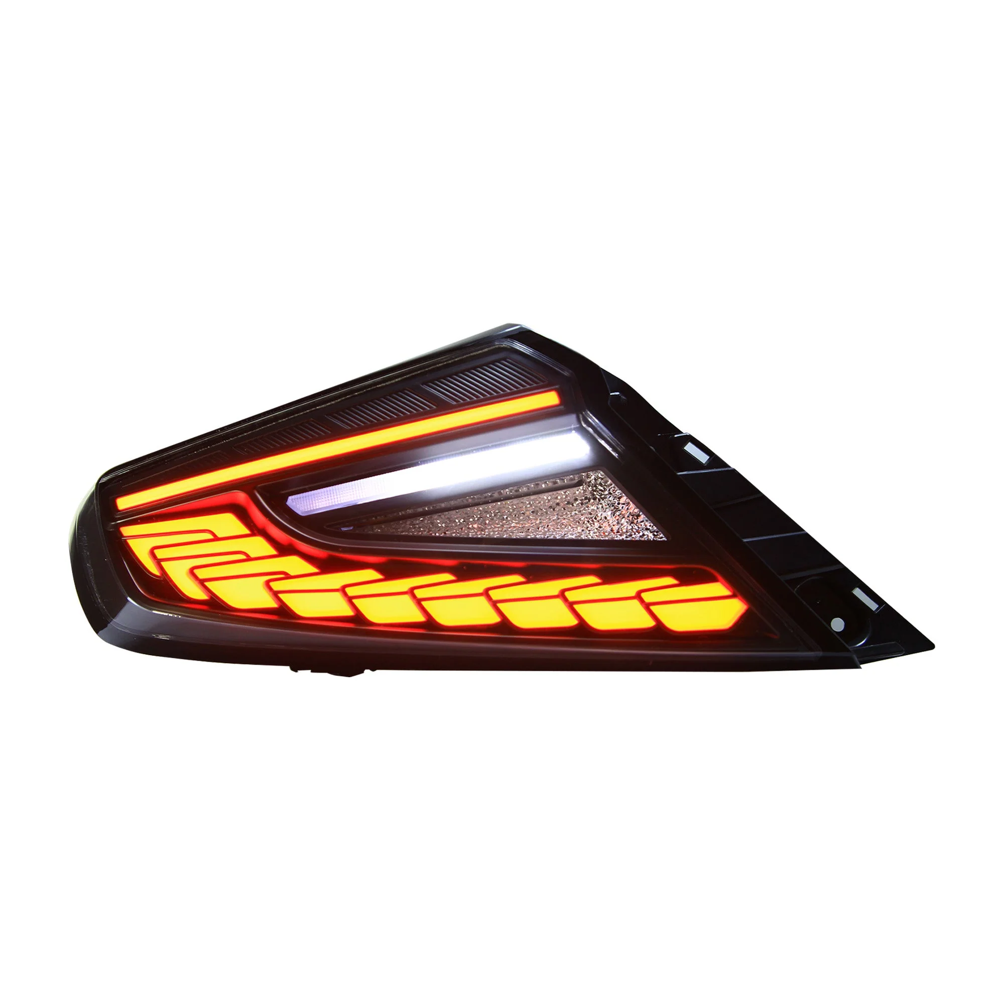 OLM LED Tail Lights for Subaru WRX (2022-2025) Phantom Spec - Clear Lens White Optic OLME.47005.1-CW - Image 5