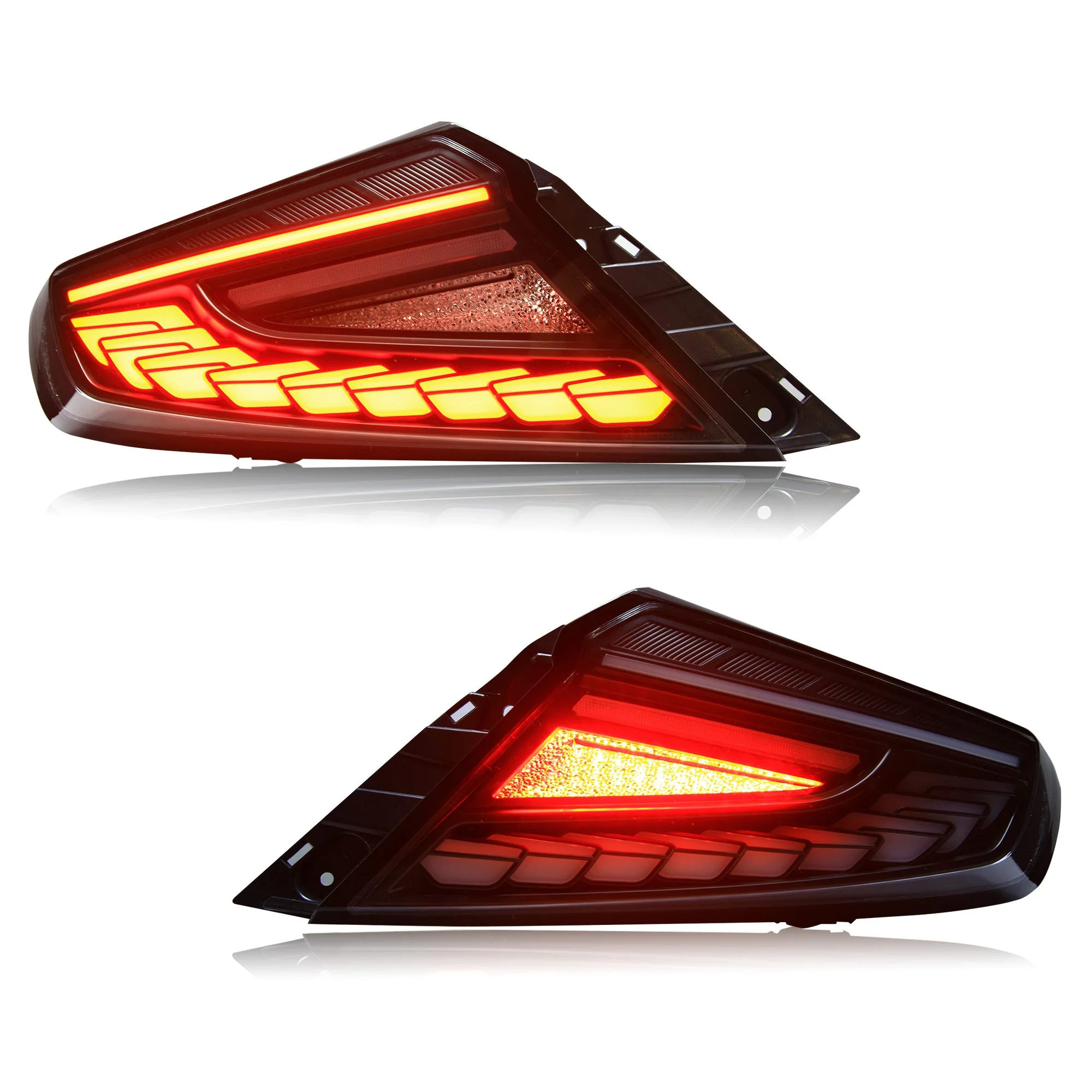 OLM LED Tail Lights for Subaru WRX (2022-2025) Phantom Spec - Clear Lens White Optic OLME.47005.1-CW - Image 8