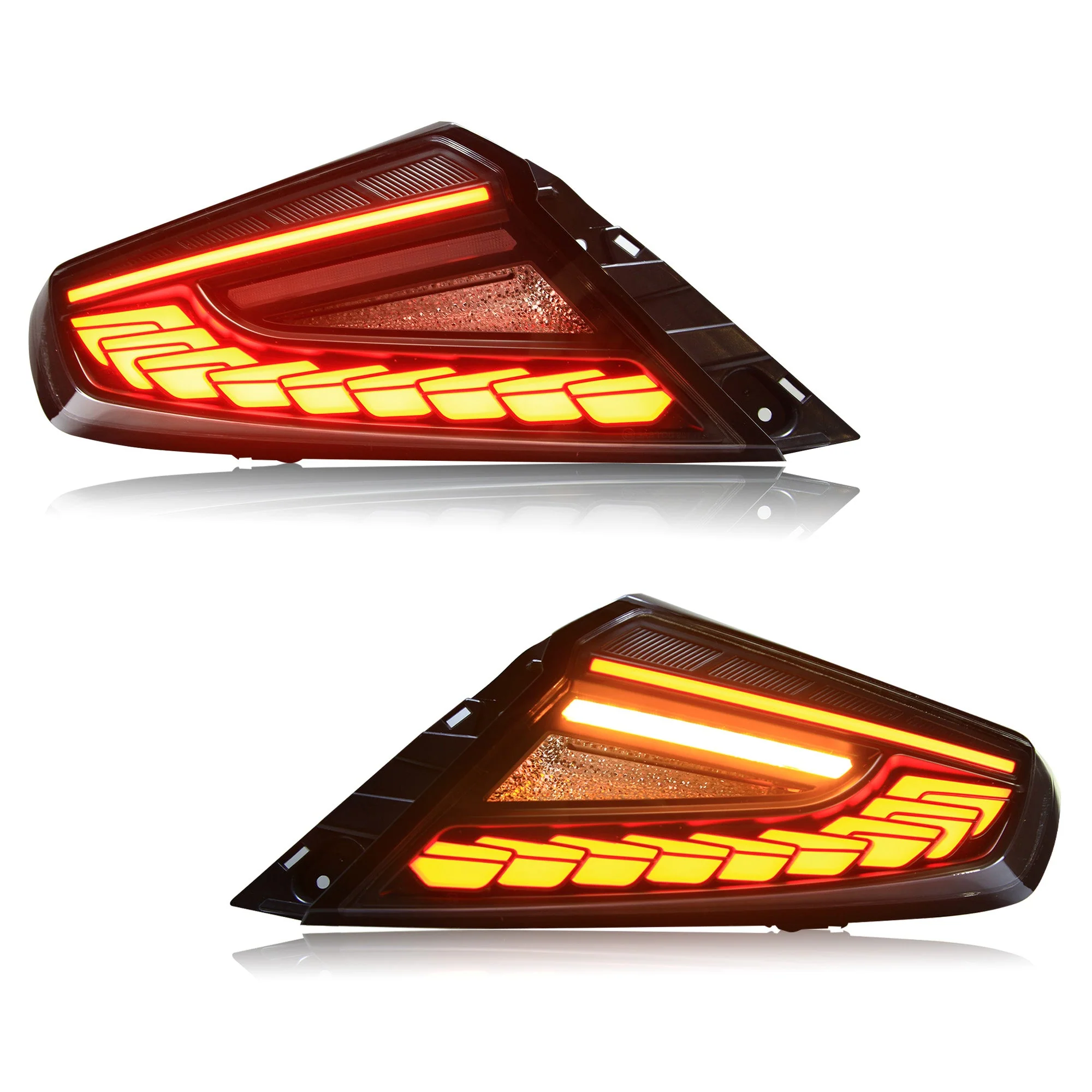 OLM LED Tail Lights for Subaru WRX (2022-2025) Phantom Spec - Clear Lens White Optic OLME.47005.1-CW - Image 9