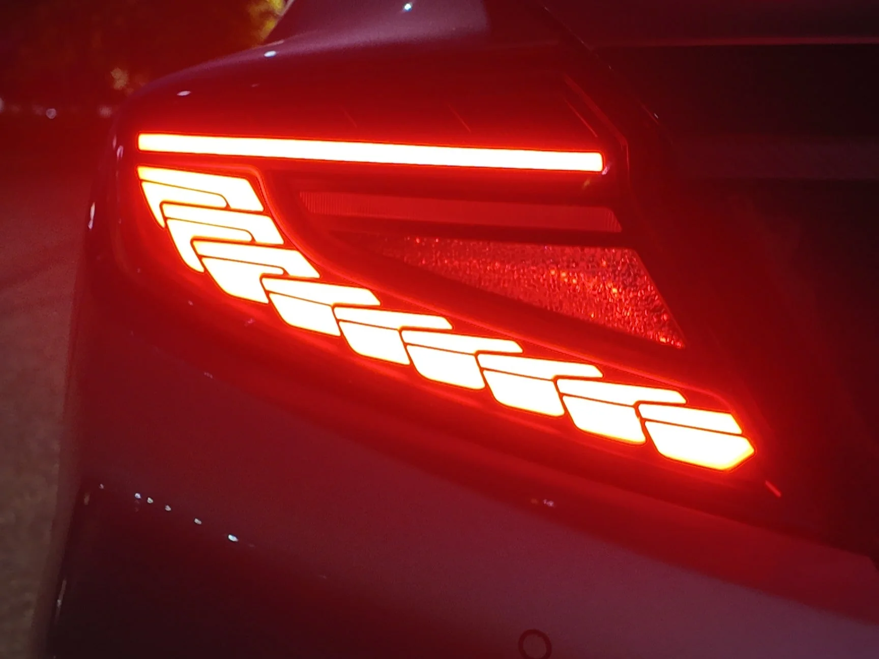 OLM LED Tail Lights for Subaru WRX (2022-2025) Phantom Spec - Smoke Lens Red Optic OLME.47005.1-SR - Image 5