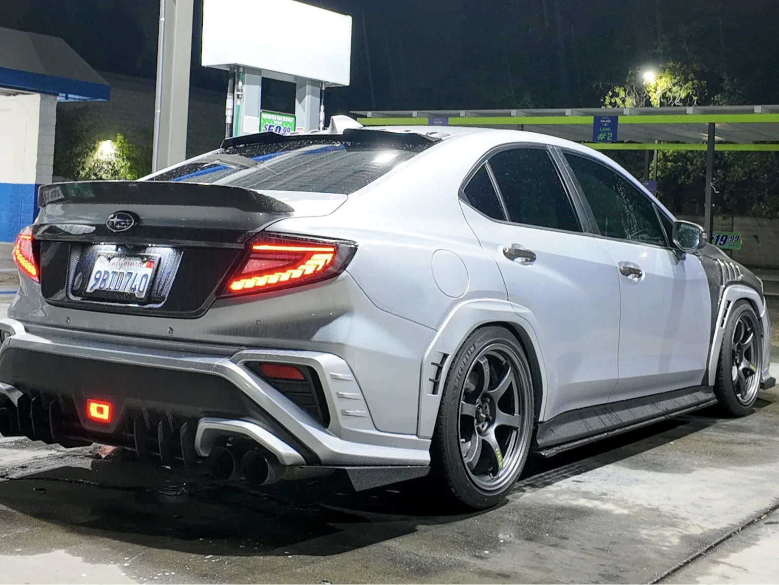 OLM LED Tail Lights for Subaru WRX (2022-2025) Phantom Spec - Smoke Lens Red Optic OLME.47005.1-SR - Image 8