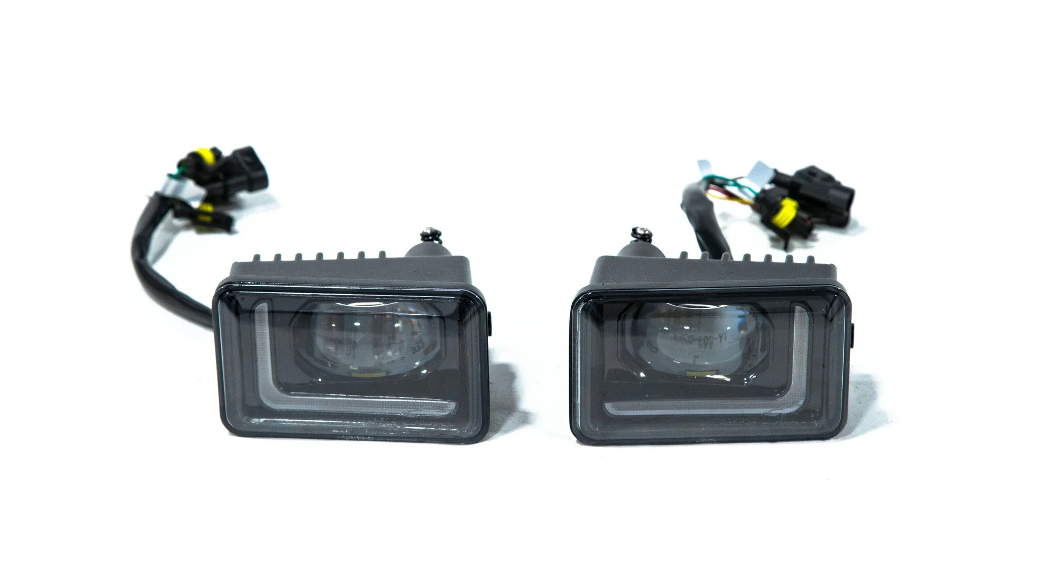 OLM Fog Lights Ford F150 (2015-2020) White or Amber DRL & Built In Turn Signals OLME.16047.1 - Image 2