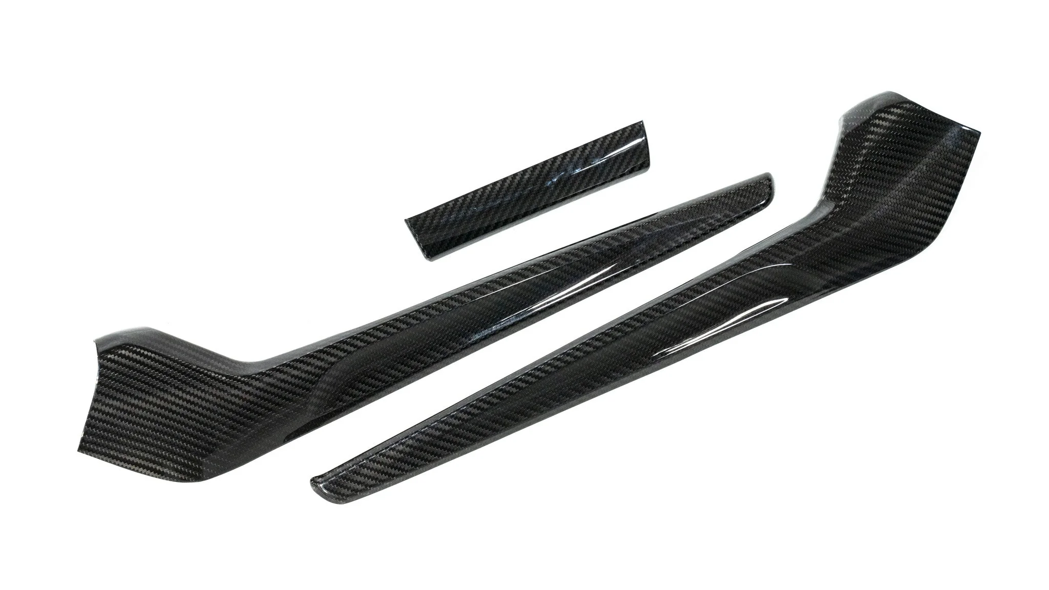 OLM Shift Panel Side Covers Honda Civic / Civic Type R FL5 (22-25) Limited Edition Carbon Fiber - 3 pieces - Image 3