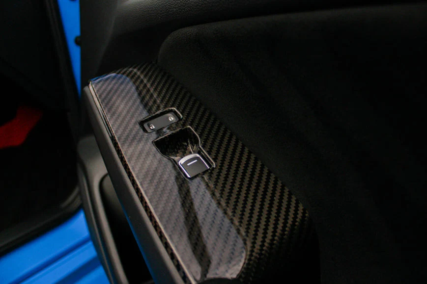 OLM Switch Panel Covers Honda Civic / Civic Type R FL5 (22-25) Limited Edition Dry Carbon Fiber - Image 6