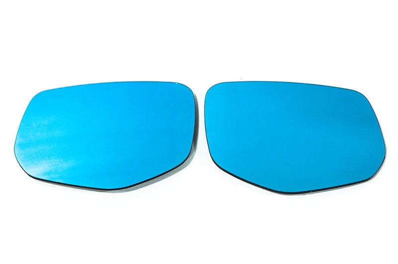 OLM Wide Angle Convex Mirrors Subaru WRX / STI (15–25) Chrome or Blue w/ Turn Signal & Defroster - Image 3