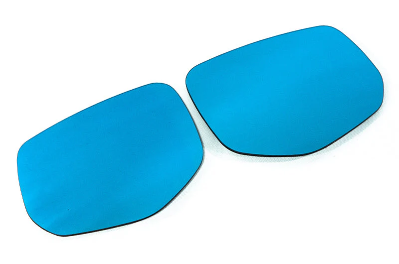 OLM Wide Angle Convex Mirrors Subaru WRX / STI (15–25) Chrome or Blue w/ Turn Signal & Defroster - Image 4