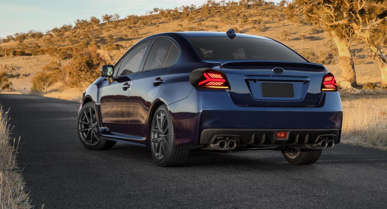OLM LED Tail Lights for Subaru WRX / WRX STI (2015-2021) Y-Spec - Clear Lens / White Optic OLME.47004.1-CW - Image 3