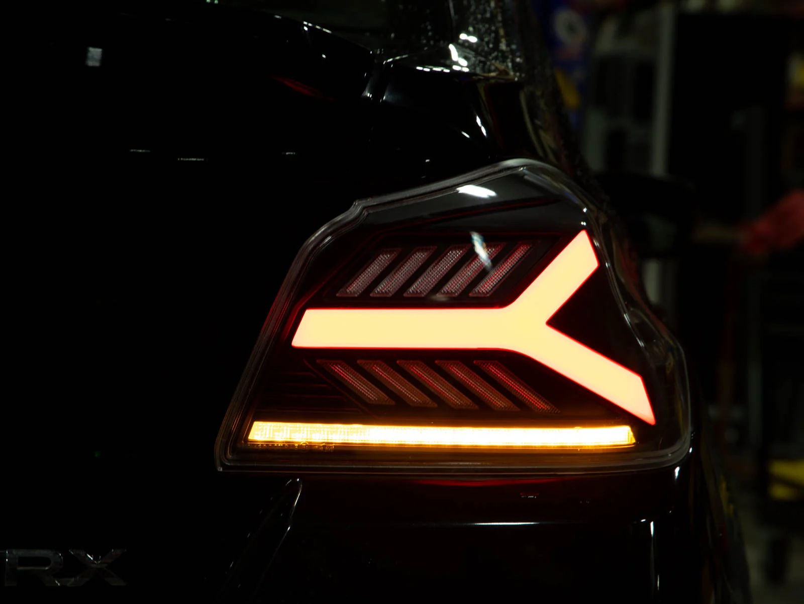 OLM LED Tail Lights for Subaru WRX / WRX STI (2015-2021) Y-Spec - Clear Lens / White Optic OLME.47004.1-CW - Image 9