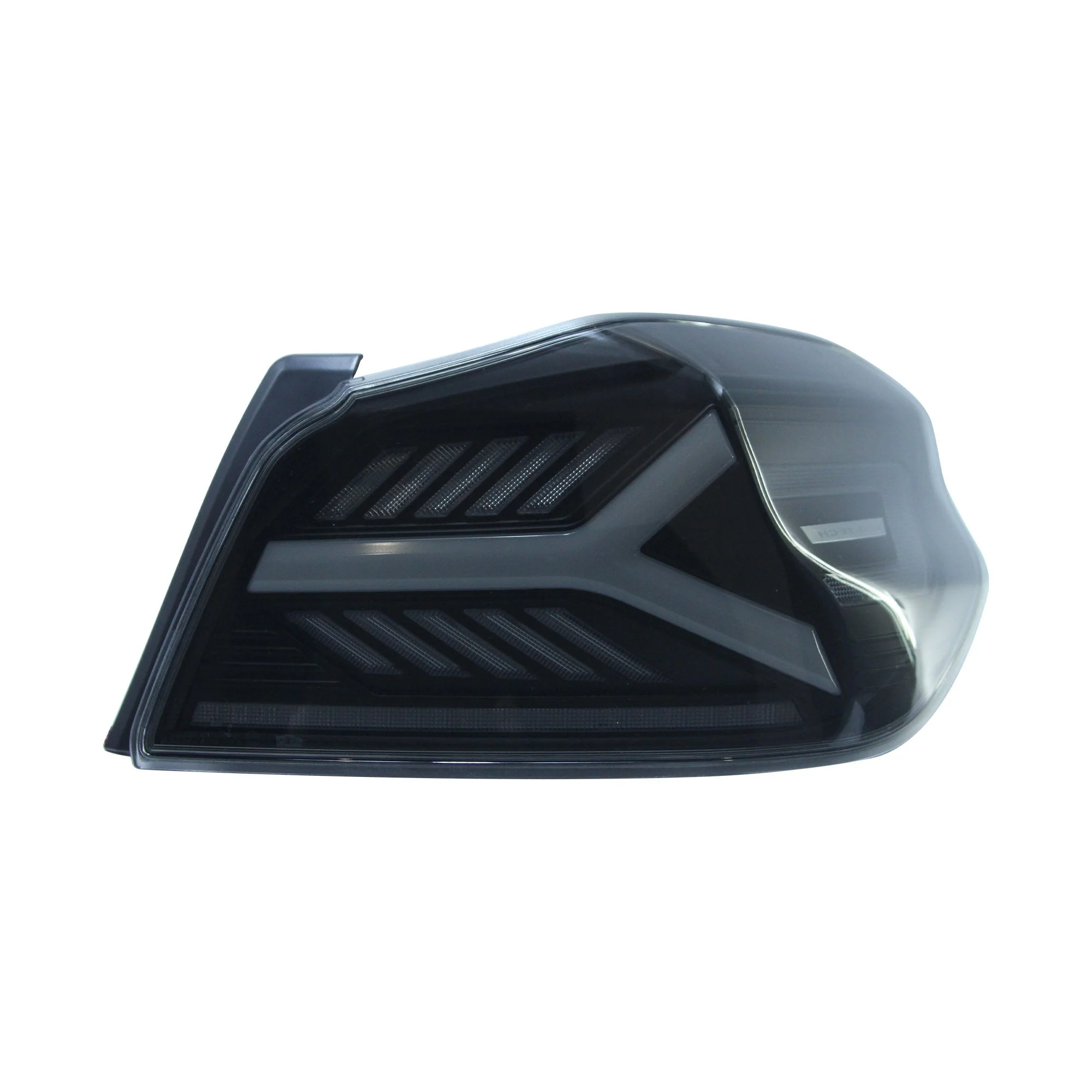 OLM LED Tail Lights for Subaru WRX / WRX STI (2015-2021) Y-Spec - Smoke Lens White Optic OLME.47004.1-SW - Image 2