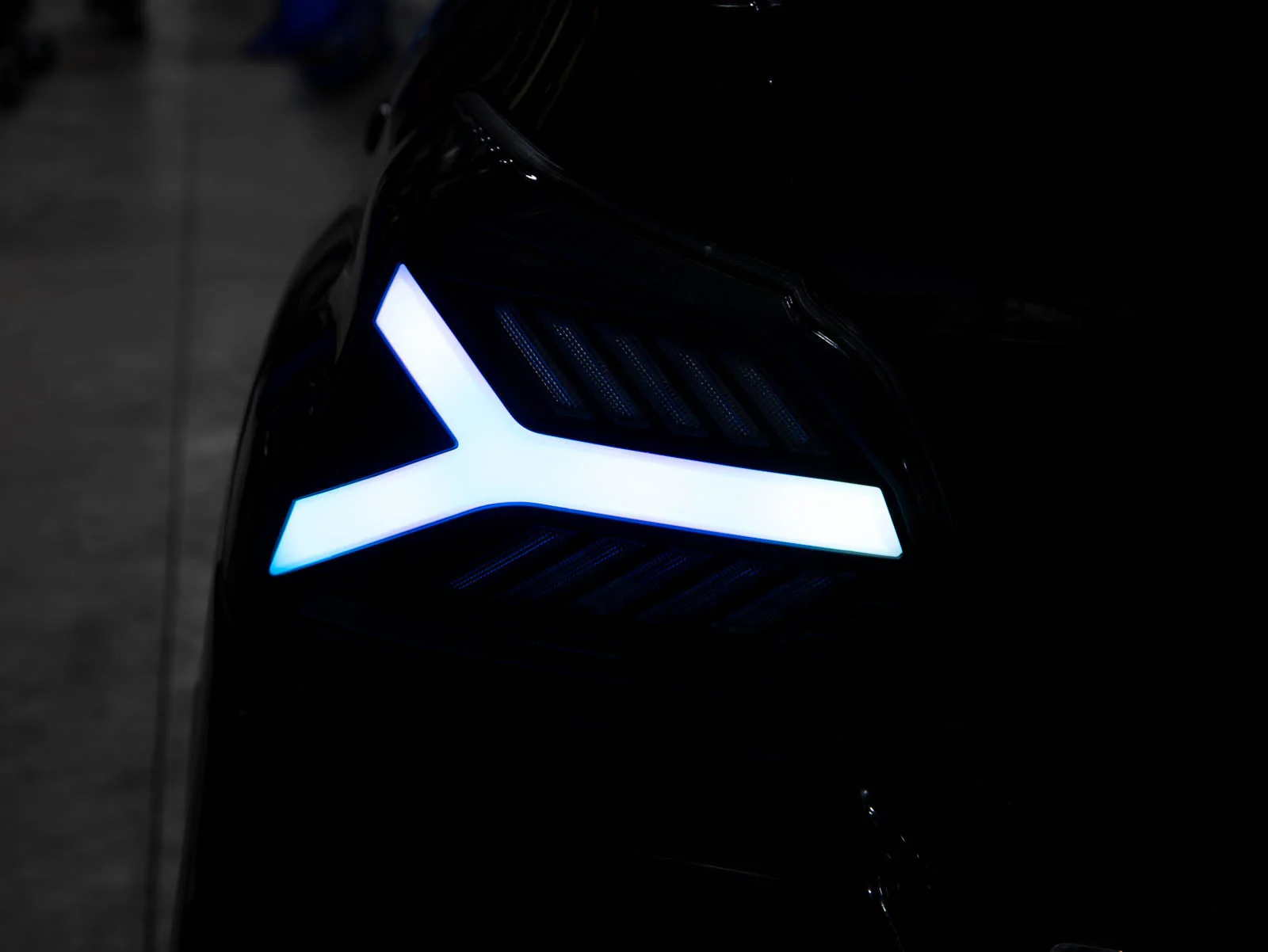 OLM LED Tail Lights Subaru WRX / WRX STI (2015-2021) Y-Spec - Smoke Lens White Optic with RGB OLME.47004.1-RGB - Image 4