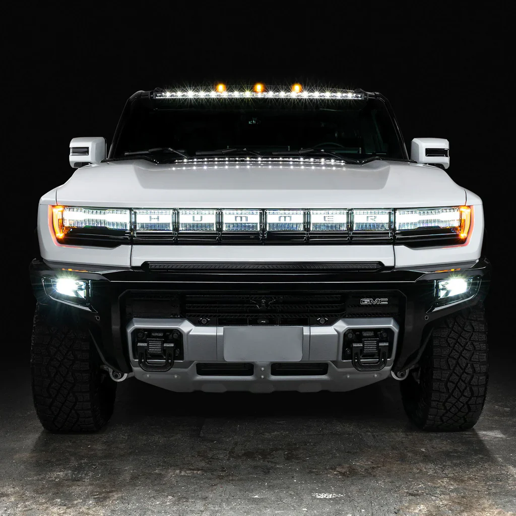 Oracle Curved LED Light Bar GMC Hummer EV (22-24) Roof Mount Bar w/ Brackets - Image 3