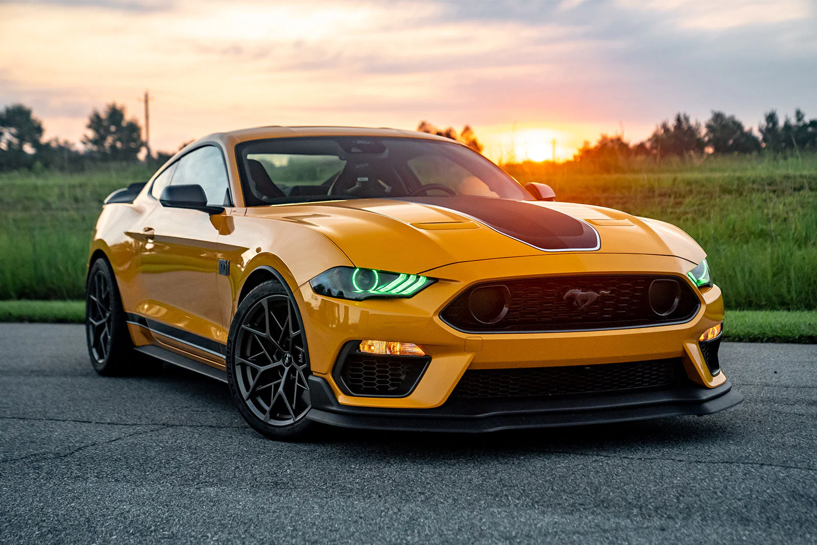 Oracle LED Projector Headlights Ford Mustang S550 (2018-2023) RGB Colorshift w/ Sequential Signal 8204-332 - Image 9