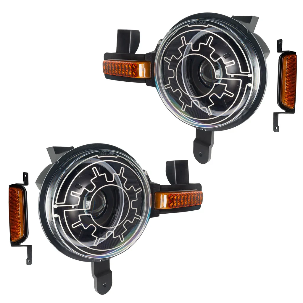 Oracle Oculus Bi-LED Projector Headlight Ford Bronco Full Size (21-25) Heated Lens - Image 4