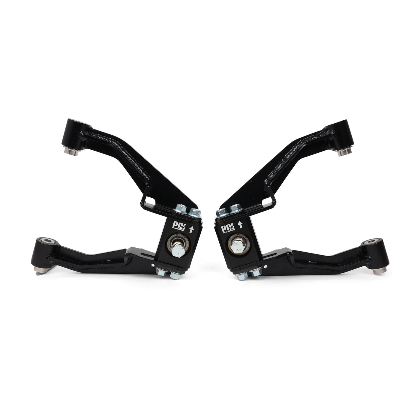 PCI Racing Front Lower Control Arms & Camber Arms Honda Civic EK (1996-2000) Black Pair - Image 3
